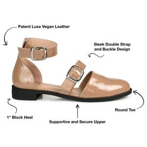 JOurney Collection or O makes Mary Jane with a cute twist, brown,…​​